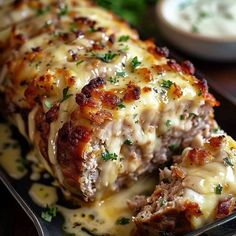 (20+) Kitchen Flavors - Gourmet Chicken Cordon Bleu Meatloaf... | Facebook Chicken Meatloaf, Gourmet Chicken, Favorite Recipes Dinner, Chicken Cordon, Chicken Cordon Bleu, Chicken Dishes Recipes, Delicious Chicken, Ground Chicken