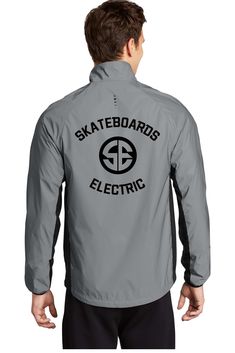 Skateboards Electric Reflective Letter Jacket That Is Very Reflective For Riding At Night. This Electric Skateboarding, Electric Scooter inspired Safety Custom Reflective Rain Endurance Jacket is made from 100% poly shell with mesh lining. The reflective material, water-resistant and wind resistant jacket shines brightly at night, keeps you dry, and warm. The jacket comes in a wide variety of sizes ranging from medium to 3XL. All Over Reflection Water Resistant Wind Resistant Designed For Day-In Letter Jacket, Reflective Jacket, Electric Skateboard, Reflective Material, Waterproof Jacket, Electric Scooter, Skateboarding, Front Zipper, At Night