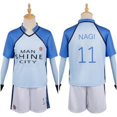 Blue Lock Blue Lock Nagi, Blue Lock Anime, Hyoma Chigiri, Reo Mikage, Team Blue, Team Uniforms, Blue Lock, Halloween Cosplay, Cosplay Costume