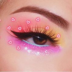 Drag Make-up, Indie Makeup, Cute Eye Makeup, Graphic Makeup, Swag Makeup, Eye Makeup Pictures, Ethereal Makeup