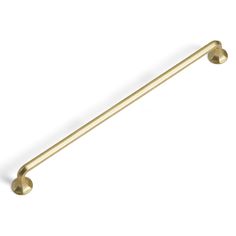 an image of a brass handle on a white background