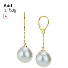 in stock Classic Round Pearl Earrings With French Hook, Macy's 14k Gold Dangle Earrings, Macy's Elegant Yellow Gold Earrings, Macy's Gold Wedding Earrings, Macy's Formal Drop Earrings, Classic Pearl Earrings From Macy's For Anniversary, Elegant Pearl Earrings From Macy's As Gift, Elegant Drop Earrings From Macy's, Macy's Classic Pearl Earrings For Anniversary