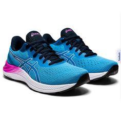 Women Running Shoes, Asics Women Gel, Closed Toe Shoes, Black Hot Pink, Asics Shoes, All About Shoes, Asics Women, Round Toe Heels, Nike Air Zoom