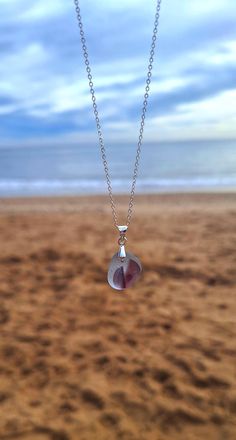 This necklace is made from a beautiful Seaham purple and white sea glass multi, added to a 925 stirling silver 18inch chain. A perfect gift for jewellery lovers! Multi Necklace, White Sea Glass, White Sea, Stirling, Jewelry Lover, Sea Glass, Jewelry Necklace Pendant, Violet, Christmas Gift