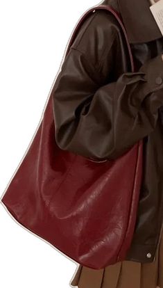 Red Hobo Bag For Fall Travel, Trendy Red Shoulder Bag With Large Capacity, Fall Travel Red Hobo Bag, Casual Burgundy Rectangular Shoulder Bag, Trendy Red Bag With Large Capacity, Trendy Burgundy Shoulder Bag With Large Capacity, Trendy Large Capacity Red Bag, Large Capacity Burgundy Satchel, Burgundy Large Capacity Bag For Shopping