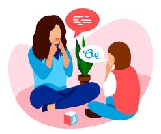 Speech Pictures, Speech Therapy Logo, Therapy Psychologist, Speech Therapy Quotes, Therapy Illustration, Therapy Pictures, Speech Illustration, Kids Speech Therapy, Mental Health Artwork