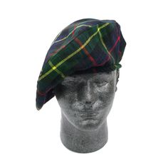 Every good Celt needs a proper, authentic, Homespun Tartan Tam. Your friends will turn green with farmad (envy) when you show up wearing your new, hand-spun matching Tam and kilt! These hats are also great on their own, to add some spice to your fall and winter outerwear. The drawstring means no worrying if the Tam will fit. Tam o' Shanter's name comes from the hero of a Robert Burns poem. It is also known as tams, Blue Bonnets, or Scot's Bonnet, found in Irish and Scottish cultures. No matter the occasion, a Tam will make an impression! -No matter the occasion, a Tam will make an impression! -It looks very authentic to what would have been woven historically. -The drawstring means no worrying if the Tam will fit. -Our Homespun Tartan is made from a 55/45 blend of polyester & wool Our Home Fall Green Cotton Hat, Fitted Green Cotton Hat, Fitted Multicolor Cotton Hats, Tam O Shanter, Tam O' Shanter, Scottish Culture, Robert Burns, Winter Outerwear, Blue Bonnets