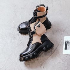 Boot Height: ANKLEFashion Element: PlatformPattern Type: Mixed ColorsBoot Type: Motorcycle bootsToe Shape: Round ToeSeason: WinterItem Type: BootsHeel Height: High (5cm-8cm)With Platforms: YesPlatform Height: 3-5cmClosure Type: Lace-UpFit: Fits true to size, take your normal size Trendy Leather Mid-calf Boots, Waterproof High-top Platform Boots For Fall, Casual High Heel Patent Leather Boots, Trendy Leather Ankle-high Boots, Trendy Leather High-top Mid-calf Boots, High-top Platform Patent Leather Boots, Trendy Ankle Platform Boots For Outdoor, Trendy High Ankle Leather Boots, Trendy Outdoor Ankle Platform Boots