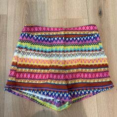 Size Small Contemporary Cottage Printed Shorts. Brand New Without Tags, Never Worn! Fun Vacation Bottoms With Built-in Shorts, Pink Beachwear Pajama Shorts With Built-in Shorts, Playful Summer Pajama Shorts, Playful Summer Vacation Pajama Shorts, Multicolor Vacation Shorts For Beach Season, Multicolor Shorts For Beach Season, Multicolor Shorts For Vacation And Beach Season, Fun Bottoms With Built-in Shorts For Beach Season, Playful Spring Vacation Pajama Shorts