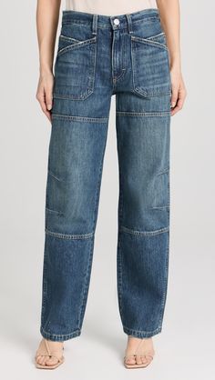 Fast Free Shipping & Free Returns on AMO Doris Utility Pants at Shopbop. Shop new arrivals from AMO at Shopbop.com Utility Pants, Trouser Pants Women, Latest Design, Stretch Denim, Full Length, New Arrivals, Pants For Women, Trousers, Clothes For Women