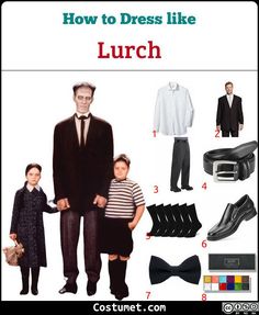 an image of how to dress like the character harry potter and his family in costume