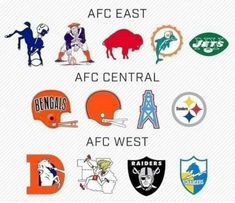 an image of different nfl teams logos