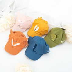 🌟 Personalized kids animal baseball cap - protection and style for little explorers 🌟 🎁 Give the gift of happy sunny days with charm: Our cute animal baseball caps, optionally personalized with your child's name, not only offer protection from the summer sun, but also a lot of fun! Each cap is a little adventure in itself with playful floppy ears that stimulate your child's imagination. Perfect for visits to the park, trips or everyday fun at the playground. 📏 Product details: * Sizes: Optim Playful Sun Hat With Uv Protection, Playful Adjustable Hats For Outdoor Activities, Playful Curved Brim Sun Hat For Playtime, Playful Sun Hat With Curved Brim For Playtime, Playful Spring Outdoor Hats, Playful Sun Hat, One Size Fits Most, For Playtime, Playful Hats With Uv Protection, Playful Adjustable Outdoor Hat, Playful Summer Hats For Outdoor Activities