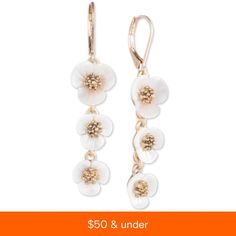 in stock Spring Wedding Pearl Drop Jewelry, Summer 3d Flowers Jewelry, Elegant White Pearl Earrings For Spring, White Dangle Jewelry For Spring, White Jewelry With Matching Earrings For Spring, Spring White Jewelry With Matching Earrings, Elegant White Spring Jewelry, Elegant White Jewelry For Spring, Spring Flower Pearl Earrings