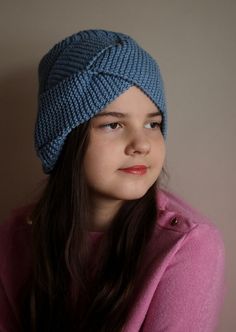 ready to ship, in teen to women's size, will fit most heads up to 58cm 23in  ships worldwide from Europe Add a touch of handcrafted charm to your wardrobe with this beautiful blue knit hat, made from high quality 100% pure cotton yarn. Designed with a striking braid detail in the front, this artisan hat combines style, comfort, and versatility in one unique accessory. Perfect for women and teens, the soft cotton material ensures breathability while providing just the right amount of warmth for transitional weather or cool days. This handcrafted hat is perfect for casual outings, cozy weekends, or as a thoughtful gift for someone special. Its timeless design and natural fiber make it an eco-friendly choice for those who value sustainability in their fashion. Whether you're looking for an ev Hat With Braids, Womens Hat, Hat Knitting, Pattern Knitting, Cotton Hat, Hat Knitting Patterns, Heads Up, Cotton Knit, Accessories Unique