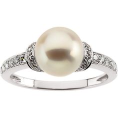 This brand new ring is made of Solid 14k White gold and authenticated with a 14k stamp. It has a dazzling high polished finish with Rhodium plating to make its shininess last longer . The Freshwater Cultured Pearl make it a fine jewelry for collection. This ring is absolutely stunning and I am confident you will love it. The stone is not fully set,but will be once sold. This allows us to safely resize the ring or recast. coming soon: Specs: CONDITION : Brand New. (Made to order) MATERIAL: Solid Classic White Gold Pearl Ring With Diamond Accents, Classic Brilliant Cut Pearl Promise Ring, Classic Pearl Promise Ring With Center Stone, Classic Round Pearl Ring For Anniversary, Classic White Gold Pearl Ring With Vvs Clarity, Classic White Diamond Ring With Polished Finish, Classic Oval Pearl Ring With Diamond Accents, Polished Pearl Ring For Anniversary, Classic Oval Pearl Ring With Center Stone