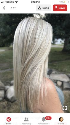 Blond Hair With Highlights Platinum, All Over Cool Blonde Hair Color, Blonde Icy Highlights, Silver Blonde Highlights On Blonde Hair, Heavy Icy Blonde Highlights, Platinum Blonde Heavy Highlights, Full Icy Blonde Highlights, Partial Highlights Blonde Platinum, Icy Platinum Blonde Hair With Lowlights Short