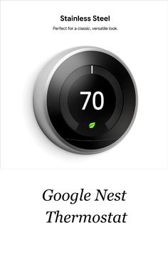 Brand	GoogleModel Name	Nest Learning ThermostatProduct Dimensions	3.3"D x 3.3"W x 1.1"HController Type	Google Assistant, Amazon Alexa, nestSpecial Feature	Wireless: Working Wi-Fi connection: 802.11b/g/n @ 2.4GHz, 5GHz, Wireless interconnect: 802.15.4 @ 2.4GHz, Bluetooth Low Energy (BLE)Wireless: Working Wi-Fi connection: 802.11b/g/n @ 2.4GHz, 5GHz, Wireless interconnect: 802.15.4 @ 2.4GHz, Bluetooth Low Energy (BLE)I get commissions for purchases made through links in this post. #PaidLink Amazon Associates, No More, Programming, It Works