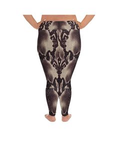 Celebrate your stylish individuality the next time you strike a yoga pose in the Gearbunch Anaconda Snake Skin Plus Size Leggings, printed in range of earthy brown colors,These leggings have a wide waistband and a body-flattering fit that will make you feel super comfortable even during the most intense workouts.Be Happy, Be Bright, Be You with Gearbunch Available in sizes XXL (2XL), XXXL (3XL), XXXXL (4XL), XXXXXL (5XL), XXXXXXL (6XL) Tight Brown Activewear For Yoga, Brown Full-length Activewear For Yoga, Full-length Brown Activewear For Yoga, Full Length Brown Activewear For Yoga, Full Length Brown Yoga Activewear, Brown Stretch Yoga Pants, Stretch Brown Yoga Pants, Brown Stretch Leggings For Yoga, Brown Athleisure Leggings For Yoga