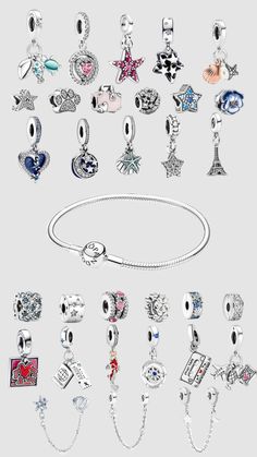 #pandora #charms #jewery #wishlist Locket Design, Beachy Jewelry, Jewelry Essentials, Disney Jewelry, Jewelry Lookbook