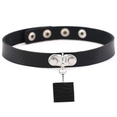 40555925700721 Gothic Choker Necklace, Bell Necklace, Goth Choker, Gothic Chokers, Neck Jewelry, Leather Rivets, Leather Choker Necklace, Statement Collar Necklace, Women Belt