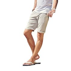 Men's Vintage Chino Shorts-Grey