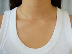 Dainty Gold Choker Necklace / Minimalist Necklace / Necklace - Etsy Simple Necklace With Delicate Chain Choker, Simple Choker Necklace With Delicate Chain, Simple Choker With Delicate Chain, Delicate Everyday Choker Chain Necklace, Everyday Delicate Clavicle Chain Choker, Delicate Everyday Clavicle Chain Choker, Everyday Clavicle Chain Choker, Minimalist Choker With Satellite Chain, Simple Choker Necklace With Adjustable Chain