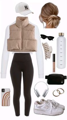 Cute Outfit Collage, Athleisure Outfit Ideas, Outfits 30s, Preppy Fall Outfits, Smink Inspiration, Casual Preppy Outfits