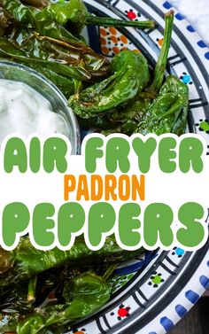 Air fryer padron peppers with a text overlay title. Super Easy Party Food, Padron Peppers Recipe, Homemade Crisps, Padron Peppers, Vegan Slow Cooker Recipes, Vegan Slow Cooker, Pepper Recipe, Tapas Dishes