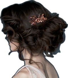 Bridal Hairpiece, Hair Comb Bridal, Rose Gold Flower, Flower Hair Comb, Wedding Accessory, Wedding Hair Pins, Antique Roses, Bridal Hair Comb, Bridal Hair Pieces