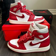 W Air Jordan 1 Retro High Og Air Jordan High, Jordan Red, Air Jordan 1 Retro High Og, Air Jordan 1 Retro High, Womens Jordans, Air Jordan 1 Retro, Jordan 1 Retro High, Jordan 1 Retro, Air Jordan 1