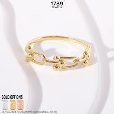 We perfectly combine Open Chain Link Stacking Ring with 10K 14K 18K Solid Real Gold Paperclip Stack Ring. Here is Permanent Modern Perfect Fitting Ring for Girl! Our 14K paperclip ring is modern trendy ring for Bestfriend or Girlfriend. This open chain link ring looks like excellent birthday gift for Bff or Gf. Gold stacking ring will be perfect shower ring in her special occasions. Minimal design ring can turns it into a brilliant modern trendy ring in her daily life. If you re looking perfect fitting ring in your daily life as permanent ring. This bestfriend ring is perfect gifted. This Sturdy and Skinny stacking stackable ring is symbolizing your everlasting love & serves as a perfect gift for Girlfriend, Girl Friend or Sister! You can see our other Stackable Rings in here: https://www. Modern Stackable Chain Ring, Trendy Gold Chain Ring For Promise, Classic Stackable Open Chain Ring, Gold Chain Ring With Adjustable Fit, Stackable 14k Gold Chain Ring, Everyday Stackable Gold Chain Ring, Elegant Gold Stackable Chain Ring, Shower Rings, Bff Birthday Gift