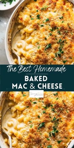 the best homemade baked mac and cheese