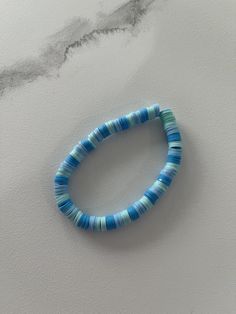 3 different shades of blue on 1 bracelet Different Shades Of Blue, Preppy Jewelry, Clay Bracelet, Beads Bracelet Design, Clay Bead, Bracelet Design, Bracelet Ideas, Livingston, Beads Bracelet