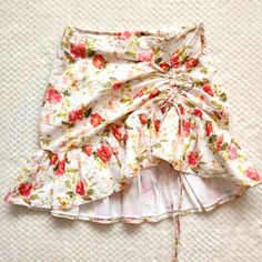 High Rise Waist 100% Cotton With No Stretch, Adjustable Thigh Accent, And Ruffled Hem. Nwt In Perfect Condition. Labled Size Xs 12.5" Waist Approx 17" Hips 18" Length Y2k Flirty Feminine Summer Coquette Flower Asymmetrical Summer Cotton Mini Skirt For Brunch, Cotton Mini Skirt For Summer Brunch, Floral Print Summer Mini Skirt For Brunch, Summer Floral Print Mini Skirt For Brunch, Fitted Floral Print Mini Bottoms, Summer Mini Skirt With Floral Print For Brunch, Floral Print Mini Skirt For Summer Brunch, Fitted Floral Print Bottoms For Brunch, Fitted Cotton Skirt For Brunch