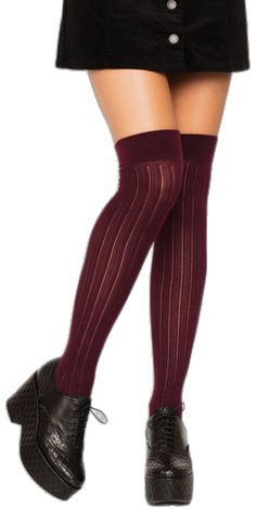 Thigh High Sock, Sourpuss Clothing, Over The Knee Socks, Wardrobe Update, Leg Avenue, Thigh High Socks, Girls Socks, Socks And Tights, Knee Socks