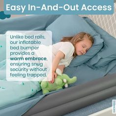 BANBALOO x2 Inflatable Bed Bumper for Toddlers Protection Barrier for All Bed Sizes Gender Unisex - Walmart.com Bed Bumper, Bed Bumpers, Crib Canopy, Foam Bed, Cotton Mattress, Inflatable Bed, Soft Mattress, Feeling Trapped, Bed Rails