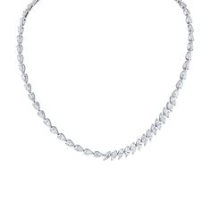 Adorn yourself with the pinnacle of luxury wearing our Marquise and Pear Shape Diamond Necklace. This necklace features a captivating arrangement of marquise and pear-shaped diamonds meticulously set to exude maximum brilliance and sophistication. Marquise Diamond Necklace With 17 Jewels, Luxury Marquise Diamond White Necklace, Luxury Marquise Cut Cubic Zirconia Necklace, Luxury Diamond Necklace With Marquise Cut, Luxury Cubic Zirconia Marquise Cut Necklace, Luxury Marquise Necklace For Anniversary, Luxury Marquise Cut Diamond Accent Necklace, Luxury Marquise Cubic Zirconia Necklace, Luxury Marquise Cubic Zirconia Necklaces