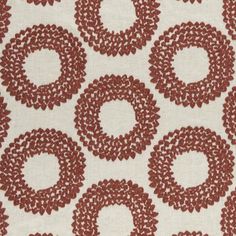 Clarke & Clarke DASHIKI CINNABAR Fabric Upholstery Ideas, Clarke And Clarke Fabric, Fabric Houses, Pattern Matching, Cole And Son, Drapery Fabric, Pattern Names, British Design, Curtains With Blinds