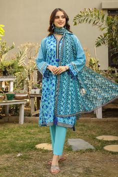 Lakhany LG-SR-0147-B KomalPrinted Lawn Collection 2024 Original brand suit fabric and photography lite diffrance in actual print. Festive Printed Cambric Unstitched Suit, Traditional Sets In Cambric With Digital Print, Semi-stitched Blue Digital Print Salwar Kameez, Festive Printed Unstitched Suit, Festive Mulmul Sets With Digital Print, Blue Printed Cotton Salwar Kameez, Traditional Printed Patterned Unstitched Suit, Unstitched Patterned Lawn Suit With Printed Border, Traditional Printed Unstitched Suit