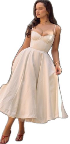 Fitted Beige Gown For Banquet, Fitted Beige Maxi Dress For Banquet, Beige Satin Dress For Banquet, Fitted Beige Prom Dress, Floor-length Cream Dress For Banquet, Cream Floor-length Dress For Banquet, Cream Dress With Fitted Bodice For Banquet, Cream Fitted Bodice Dress For Banquet, Cream Dress With Fitted Bodice For Banquets