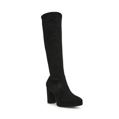 PRICES MAY VARY. Chic Design: The Anne Klein Journey Block Heel Knee High Boot features a sleek and stylish silhouette with a block heel, perfect for adding a sophisticated touch to any outfit. Exceptional Comfort: Equipped with Anne Klein's innovative iFlex technology, these knee-high boots offer superior flexibility and comfort, adapting seamlessly to your foot's natural movement. High-Quality Materials: Crafted from premium materials, these boots ensure durability and long-lasting wear, makin Womens Black Knee High Boots, Natural Movement, Of Outfits, Footwear Collection, Versatile Style, Chic Design, Anne Klein, Knee High Boots, High Boots