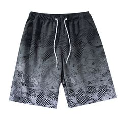 Craft of Weaving : knit Applicable Season : Spring and Summer Applicable Scene : Trip Place Of Origin : ITALY Pattern Type : Animal Model Number : trousers Material : POLYESTER Brand Name : WHooHoo Item Type : board shorts Mens Summer Fashion Leisure Peach Skin Lace Up Pocket Hot Spring Holiday Beach Beach Pants Swimming Trunks Shorts Features: 【Material】It is made of polyester peach skin materials, durable enough for your daily wearing. 【Features】Printed design makes you more attractive. 【Occas Bottoms With Built-in Shorts For Vacation Leisure, Leisure Bottoms With Pockets For Vacation, Vacation Leisure Bottoms With Pockets, Leisure Short Summer Pants, Casual Surfing Shorts, Beachwear Bottoms For Leisure With Short Length, Beachwear Bottoms For Leisure, Short Length, Short Beachwear Bottoms For Leisure, Short Length Beachwear Bottoms For Leisure