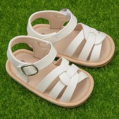 Fiorella Baby Girls' Sandal | Ultrasellershoes.com – Ultra Seller Shoes Brand Name Shoes, Brand Collaboration, Girls Sandals, Global Brands, Dress Sandals, Girls Shoes, Leather Upper