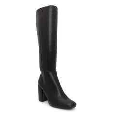 madden girl by Steve Madden William Boot | DSW Canada Black Knee High Leather Boots, Steve Madden Brenna Boots, Fitted Knee-high Synthetic Heeled Boots, Fitted Synthetic Platform Boots For Fall, Trendy Fitted Boots With Zipper Closure, Fitted Heeled Boots With Zipper For Winter, Fitted Winter Heeled Boots With Zipper Closure, Winter Wide Calf Polyurethane Boots, Winter Synthetic Boots With Zipper Closure