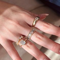 These four exquisite rings are made of S925 silver plated with 14K gold and adorned with beautiful AAA+ zirconia stones. They feature an adjustable open design, making them very convenient to wear. You can adjust the size of the ring according to your finger size to ensure comfort and fit.  They are not only suitable for daily wear, but also can be an excellent choice as a special gift for her. Whether it's a birthday gift, anniversary gift, or Valentine's Day gift, these rings will bring her surprise and joy. Whether she prefers a minimalist style or a glamorous style, these four rings can satisfy her taste and preferences. Whether paired with casual outfits or formal attire, these rings will add a touch of sparkle and detail to her overall look. Let her feel your love and thoughtfulness, Elegant Everyday Crystal Ring, Tarnish Resistant, Elegant Everyday Crystal Ring Tarnish Resistant, Elegant Everyday Tarnish Resistant Crystal Ring, Elegant Everyday Tarnish-resistant Crystal Ring, Tarnish Resistant Cubic Zirconia Crystal Ring For Promise, Tarnish Resistant Cubic Zirconia Stackable Rings As Gift, Everyday Diamond White Ring Jewelry, Tarnish Resistant Cubic Zirconia Crystal Promise Ring, Tarnish Resistant Cubic Zirconia Promise Ring