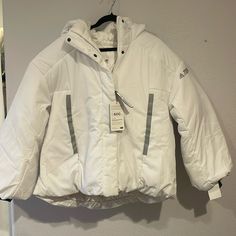 Size Large New With Tags. Very Comfortable And Warm Jacket. Allied Feather + Down. 600 Fill Power Adidas Winter Outerwear For Cold Weather, Adidas Outerwear For Cold Weather, Adidas Outdoor Outerwear For Spring, Spring Adidas Outdoor Outerwear, Adidas Spring Outdoor Outerwear, Adidas White Outerwear For Fall, White Adidas Outerwear For Fall, White Adidas Outerwear With Pockets, White Sporty Outerwear For Work