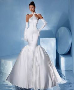 Lena Berisha, Bridal 2024, Pnina Tornai Wedding Dress, Lace Princess Wedding Dresses, Satin Mermaid Wedding Dress, Stylish Wedding Dresses, Bridal Gowns Mermaid, Womens Wedding Dresses, Top Wedding Dresses