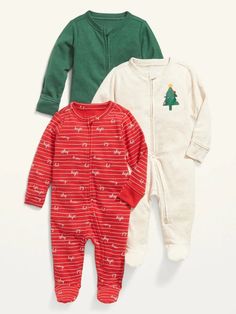 NEW 3 OLD NAVY NEWBORN INFANT BABY BOY GIRL CHRISTMAS PJS SLEEPERS BODY SUIT SET | eBay Newborn Christmas Outfit Boy, Newborn Christmas Dress, Girls Christmas Pjs, Newborn Christmas Outfit, Kids Christmas Pjs, Boy Pajamas, Boys Christmas Outfits, Baby Boy Christmas, Girls Christmas Outfits