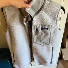 Women’s Patagonia Vest In Great Condition. Worn Maybe Four Times. Size Medium, Grey Color With Pockets. Originally Purchased For $160 Patagonia Vest, Patagonia Jacket, Patagonia Jackets, Patagonia Womens, Grey Color, Patagonia, Gray Color, Jackets For Women, Jackets & Coats